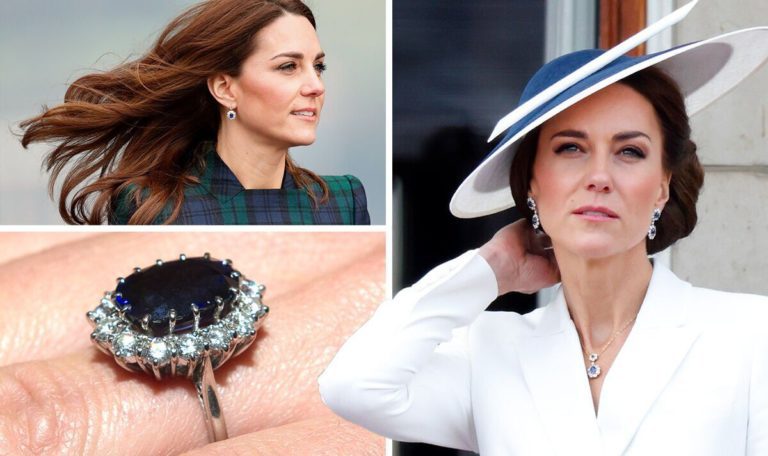 Kate Middleton’s most stunning sapphire jewellery – including Princess Diana’s heirlooms