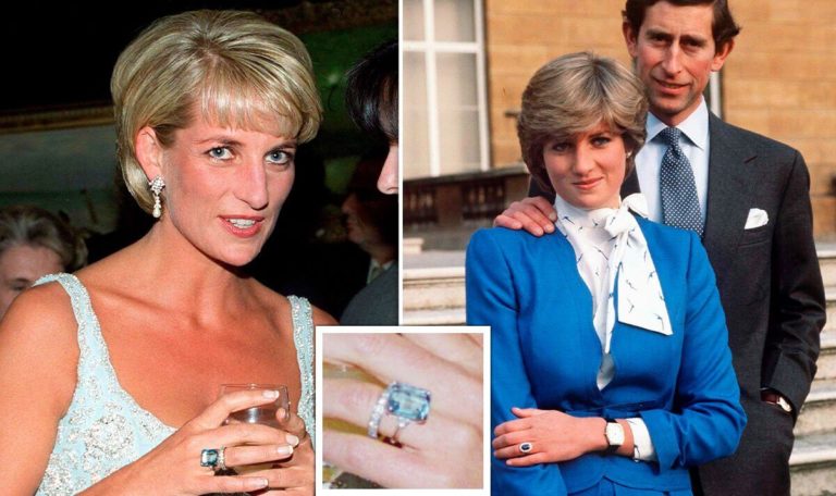 Princess Diana’s ‘replacement’ engagement ring worth £75,000 now belongs to Meghan Markle