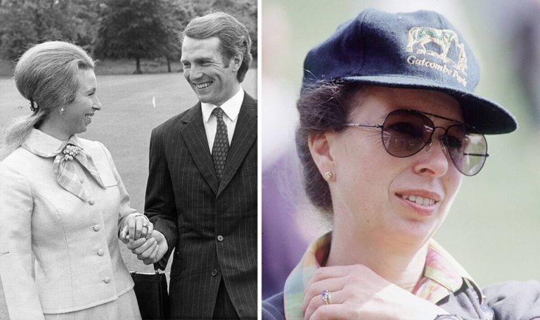 Princess Anne’s two engagement rings have striking similarities to Princess Diana’s