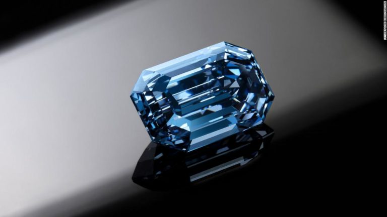 Document-breaking blue diamond might fetch $48 million at public sale