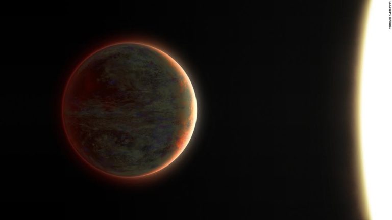 Liquid gems may rain from the sky on this sizzling hot exoplanet