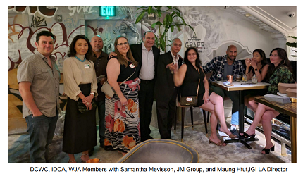 DCWC, WJA, and IDCA join together for a Social Summer Soiree