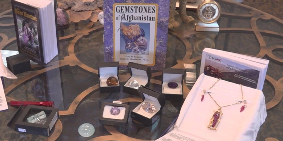 Gemstones from Afghanistan featured in Roanoke display