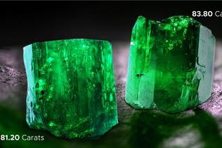 Enormous and exceptional Fura Gems to auction stunning natural emeralds from Coscuez, Colombia