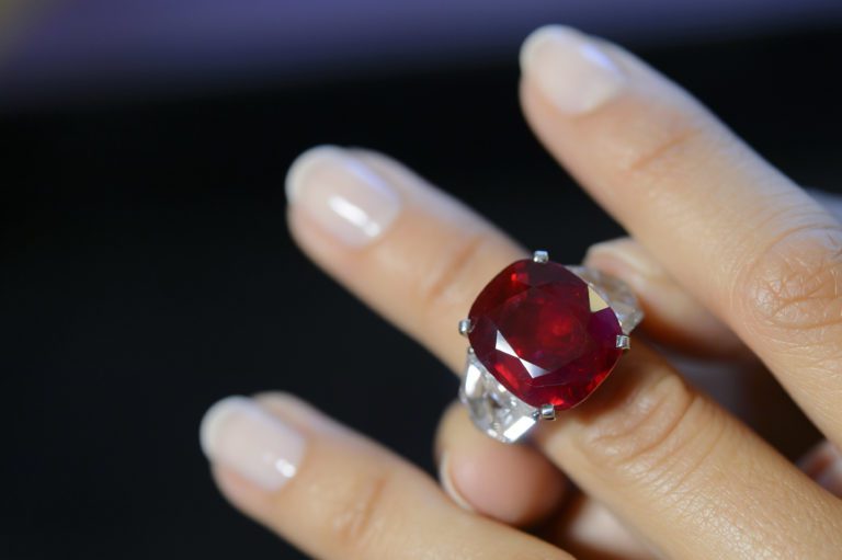 ‘Conflict rubies’ sold by top jewellers fund Myanmar junta atrocities, campaign group says