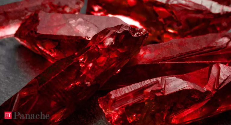 Dubai show: Rare rough ruby, weighing 2.8 kg, makes a debut at Dubai show; expected to fetch $30 mn at auction