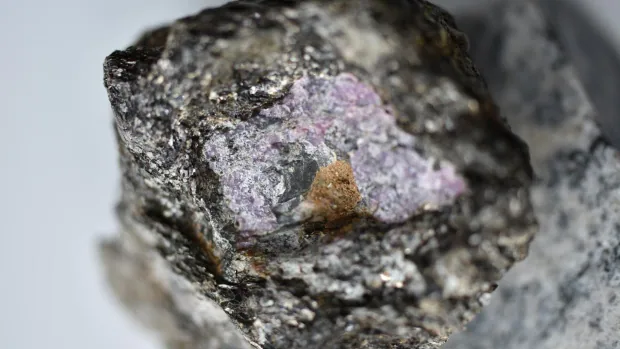 This ruby is 2.5 billion years old and contains evidence of ancient life