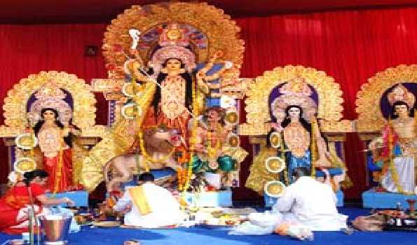 Slice of Rajasthan at Youth Affiliation of Mohammad Ali Park Durga Puja