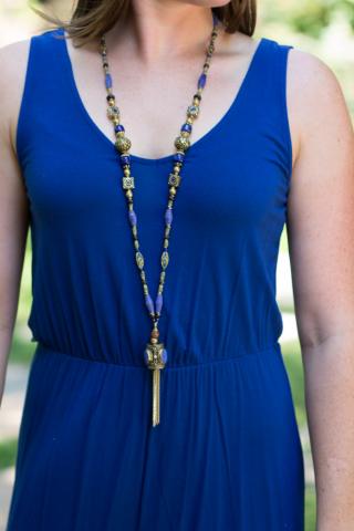 US Actual Turquoise Strung Necklaces & Bracelets With Blue Lapis Lazuli Launched