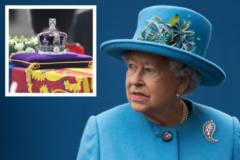 Crown on Queen’s Coffin Incorporates Controversial African Diamond