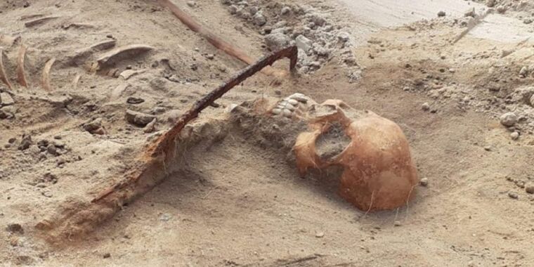 Archaeologists unearth stays of Seventeenth-century feminine “vampire” in Poland