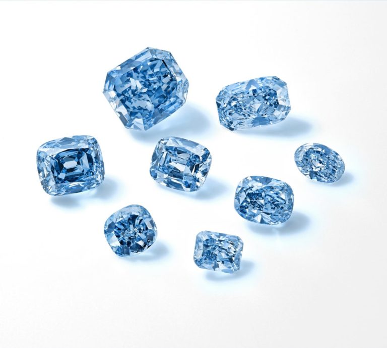 Sotheby’s To Supply 8 Blue Diamonds From De Beers Valued At $70 Million