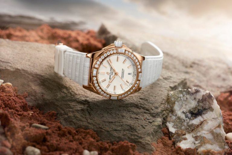 Breitling Unveils Tremendous Chronomat Origins With Lab-Grown Diamonds, Traceable Artisanal Gold