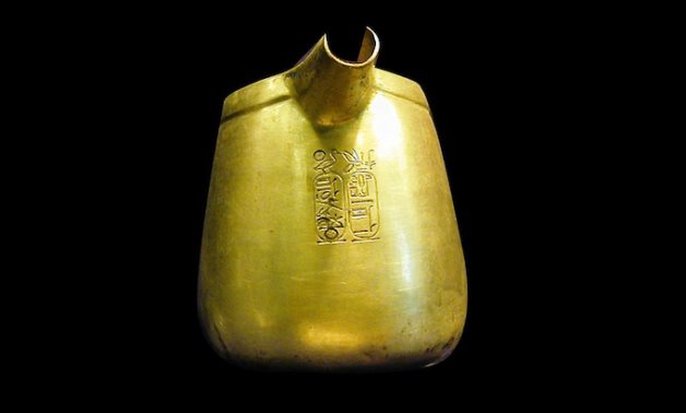 Egyptian Museum in Tahrir homes King Psusennes I’s pure gold vessel