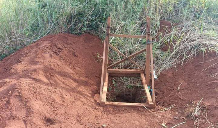 Man killed digging for valuable stones