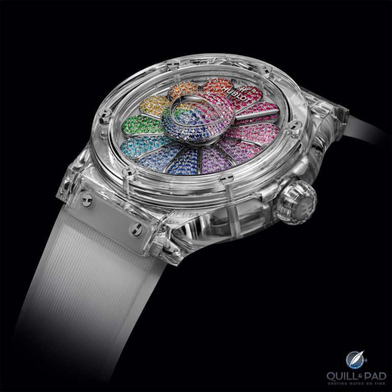 Hublot Basic Fusion Takashi Murakami Sapphire Rainbow: Fusing Enjoyable, Flowers, And Rainbows