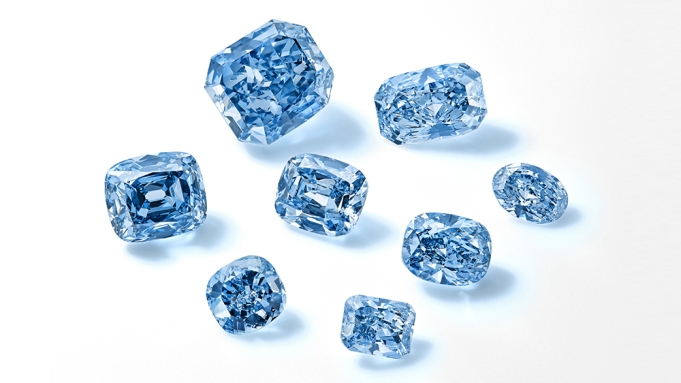 Sotheby’s to Supply Eight Blue De Beers Diamonds Value Over $70 Million – Robb Report