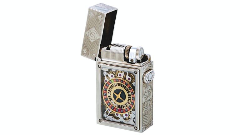 S.T. Dupont’s Roulette-Themed Lighter Places A Little Las Vegas In The Palm Of Your Hand