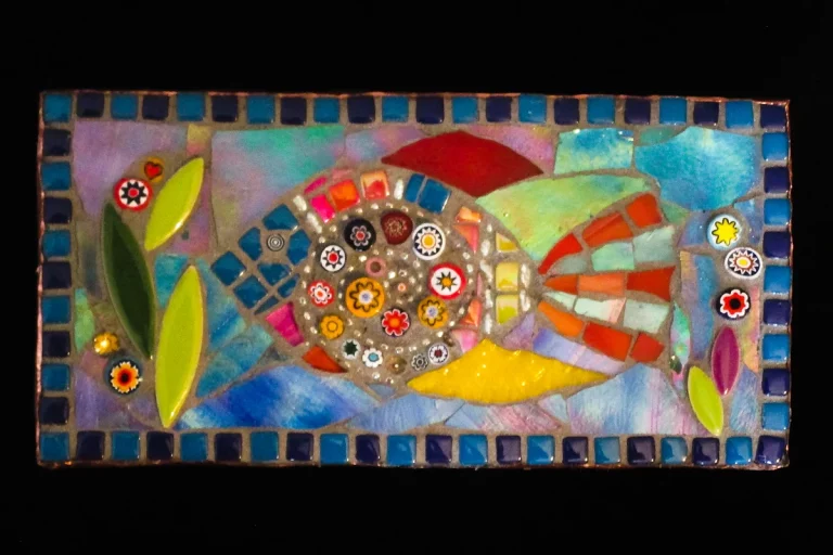 Mosaics by Leyla Spencer Displaying on the JB Kline Gallery ⋆ Princeton, NJ native information