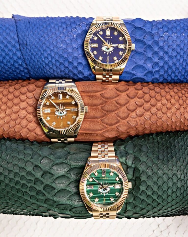 Gemstone-Adorned Timepieces : The Mineral Assortment