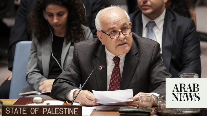 Palestine has ‘pure, authorized proper’ to turn out to be full state member of UN, Ambassador Riyad Mansour tells Arab Information