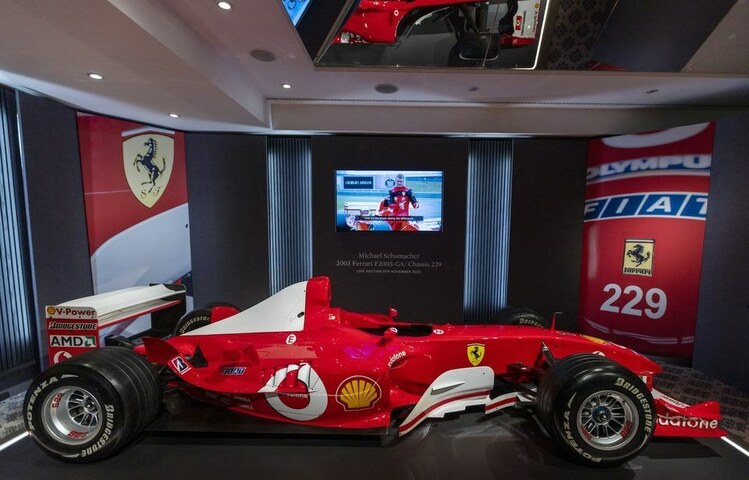 Michael Schumacher’s profitable Ferrari up for public sale in Geneva – Life & Fashion