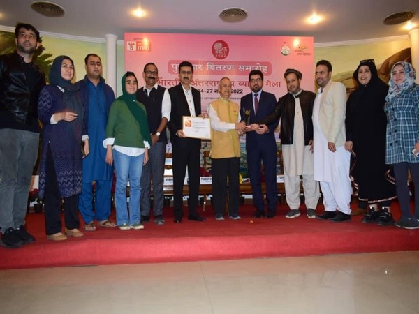 Afghanistani merchants awarded gold medal at Worldwide commerce truthful at New Delhi