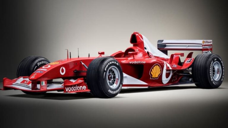 Michael Schumacher’s F1 Ferrari up on the market in multimillion-dollar public sale