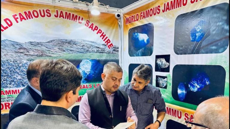 ‘Jammu Sapphire’ turns into a crowd-puller at J&Ok pavilion in worldwide commerce honest