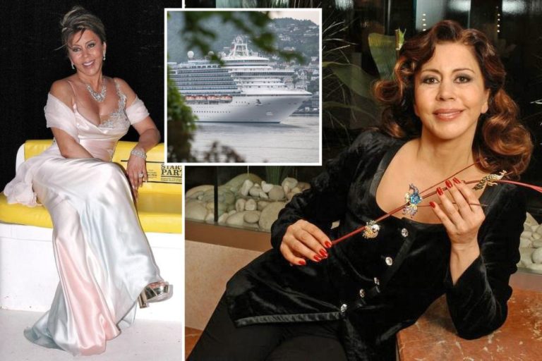 Turkish Tiffany’s tycoon Dilek Ertek useless after thriller plunge from cruise ship