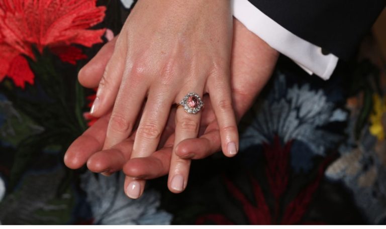 Princess Eugenie wears ‘outstanding’ engagement ring and royal followers suppose it is a ‘knockout’