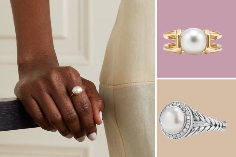 These Gorgeous Pearl Engagement Rings Have fun One of many World’s Oldest Gem stones