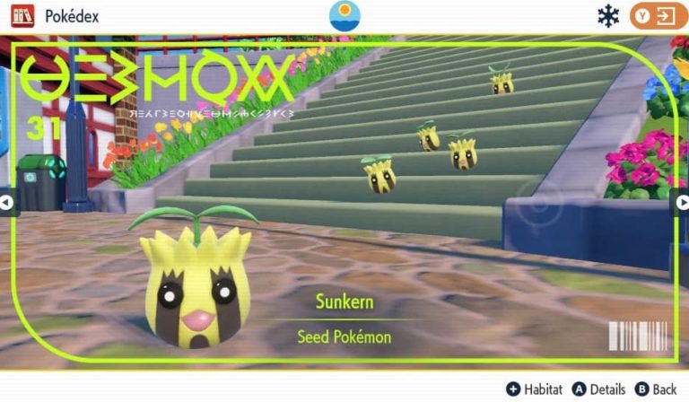 How To Evolve Sunkern Into Sunflora In Pokémon Scarlet And Violet