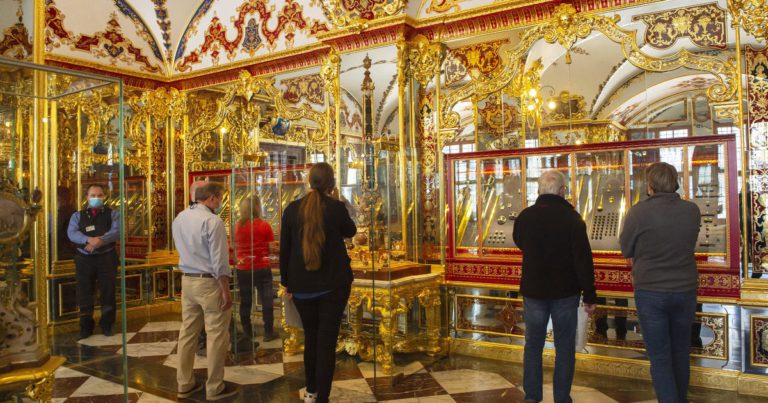 A part of haul recovered from German museum jewellery heist in 2019