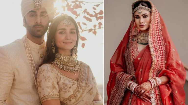 Alia Bhatt to Mouni Roy, movie star divas who wowed us with their bridal seems to be in 2022