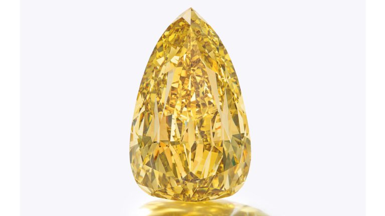 303-Carat ‘Golden Canary’ Diamond Fails to Sing at Public sale