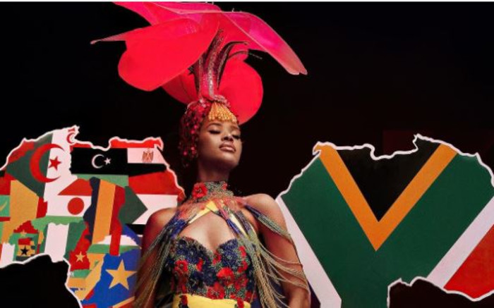 Ndavi Nokeri’s nationwide costume for Miss Universe pageant revealed