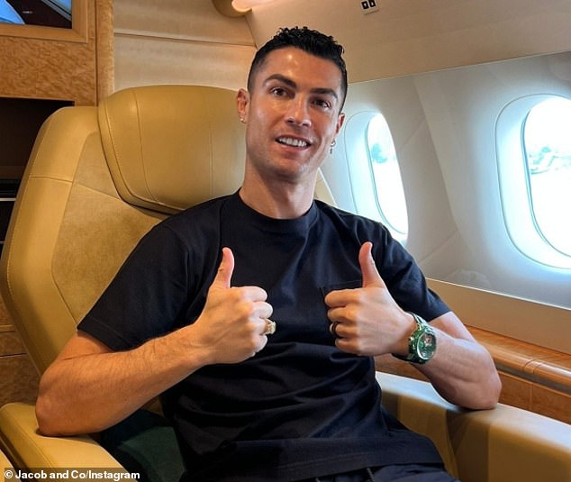 Cristiano Ronaldo gifted one-of-a-kind Saudi-themed £630,000 watch to have a good time Al-Nassr transfer