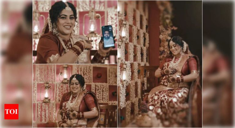 Watch: Inside Shamna Kasim’s child bathe ceremony | Malayalam Film Information