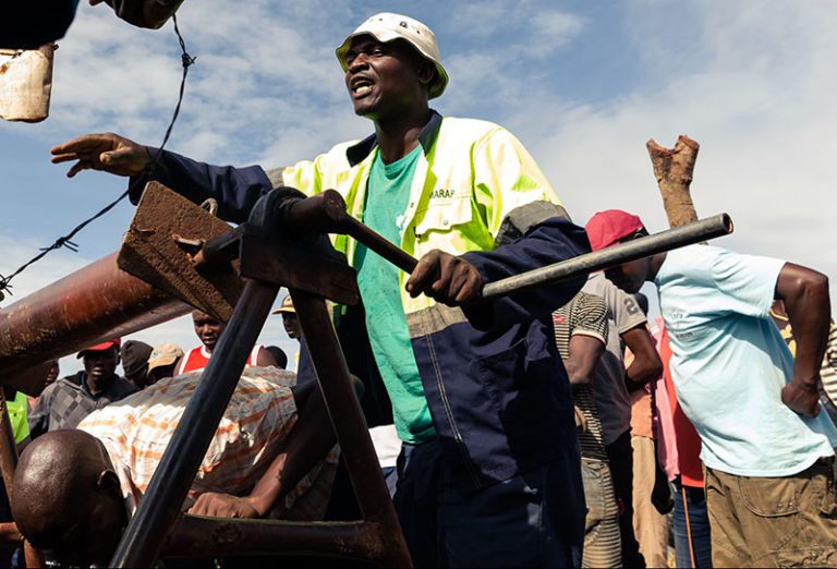 Artisanal miners left stranded after being ordered off Sandawana mine