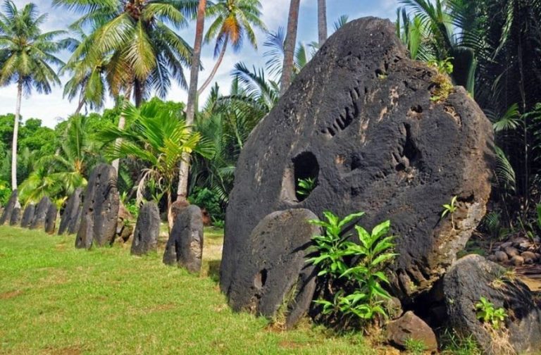 Residents of this island pay in stones!