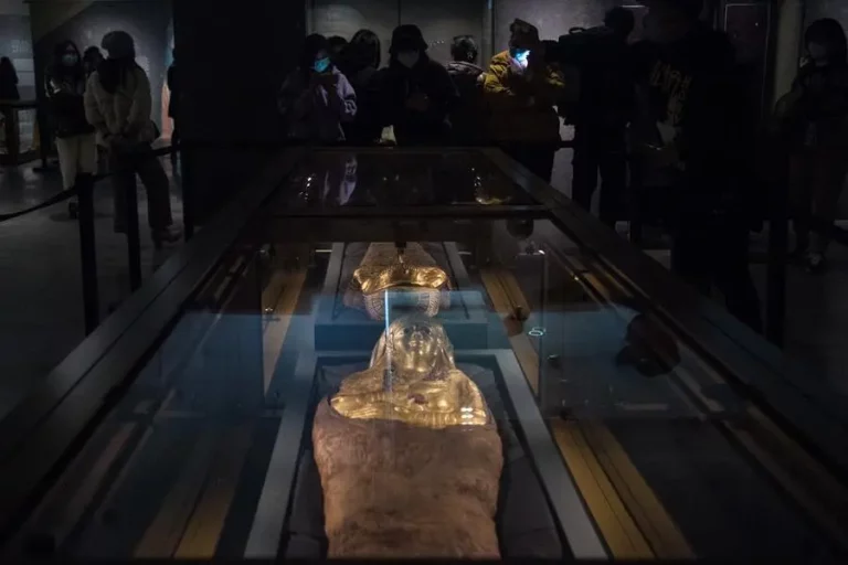 ‘Golden boy’ mummy protected by 49 treasured amulets