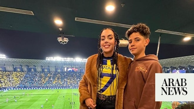 Georgina Rodriguez turns heads at Ronaldo’s debut recreation in Saudi Arabia  